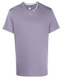 T-shirt à col rond violet clair The North Face