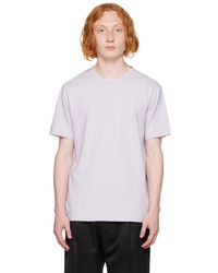 T-shirt à col rond violet clair Vince