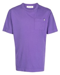 T-shirt à col rond violet 1017 Alyx 9Sm