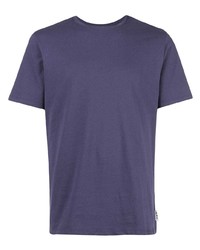 T-shirt à col rond violet A.P.C.