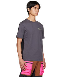 T-shirt à col rond violet Li-Ning