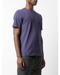 T-shirt à col rond violet A.P.C.