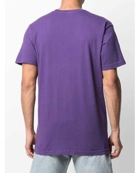 T-shirt à col rond violet RIPNDIP