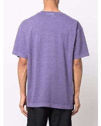 T-shirt à col rond violet Carhartt WIP