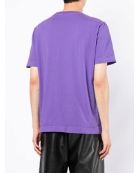 T-shirt à col rond violet 1017 Alyx 9Sm