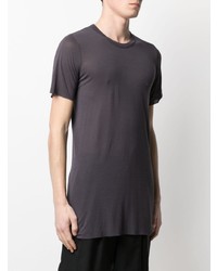 T-shirt à col rond violet Rick Owens