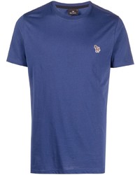 T-shirt à col rond violet PS Paul Smith