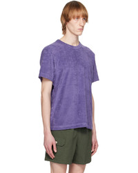 T-shirt à col rond violet Howlin'
