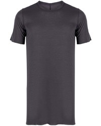 T-shirt à col rond violet Rick Owens