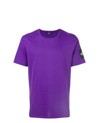 T-shirt à col rond violet The North Face