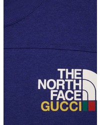 T-shirt à col rond violet Gucci