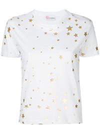 T-shirt à étoiles blanc RED Valentino