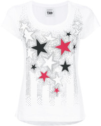 T-shirt à étoiles blanc Twin-Set