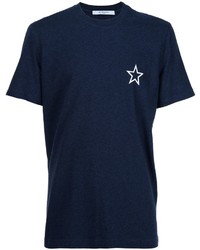 T-shirt à étoiles bleu marine Givenchy