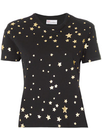 T-shirt à étoiles noir RED Valentino