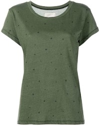 T-shirt à étoiles olive