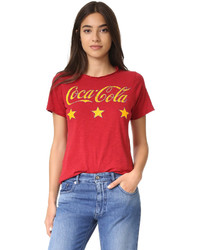 T-shirt à étoiles rouge