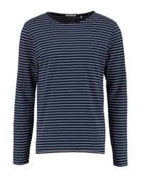 T-shirt à manche longue à rayures horizontales multicolore Scotch & Soda