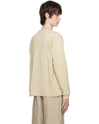 T-shirt à manche longue beige Satta