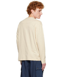 T-shirt à manche longue beige Jacquemus