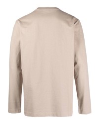 T-shirt à manche longue beige Norse Projects