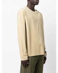 T-shirt à manche longue beige Filippa K