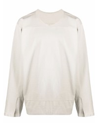 T-shirt à manche longue beige Rick Owens DRKSHDW