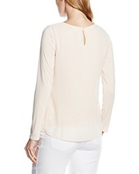 T-shirt à manche longue beige s.Oliver BLACK LABEL