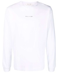 T-shirt à manche longue blanc 1017 Alyx 9Sm