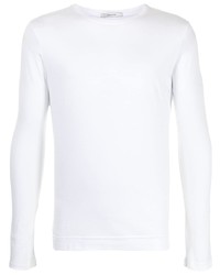 T-shirt à manche longue blanc Adam Lippes
