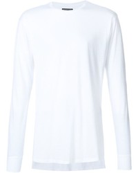 T-shirt à manche longue blanc Alexandre Plokhov