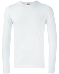 T-shirt à manche longue blanc Armani Jeans