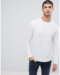 T-shirt à manche longue blanc ASOS DESIGN