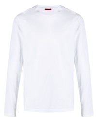 T-shirt à manche longue blanc Barena