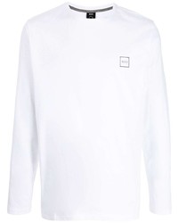 T-shirt à manche longue blanc BOSS