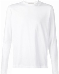 T-shirt à manche longue blanc Capobianco