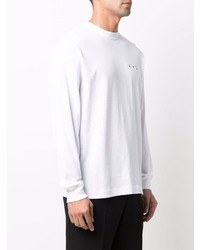 T-shirt à manche longue blanc Off-White