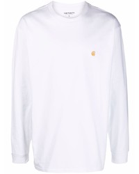 T-shirt à manche longue blanc Carhartt WIP