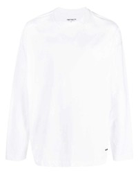 T-shirt à manche longue blanc Carhartt WIP