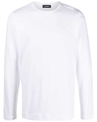 T-shirt à manche longue blanc Cenere Gb