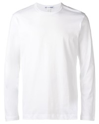 T-shirt à manche longue blanc Comme Des Garcons SHIRT