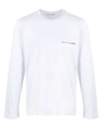 T-shirt à manche longue blanc Comme Des Garcons SHIRT