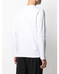 T-shirt à manche longue blanc Comme Des Garcons SHIRT