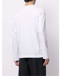 T-shirt à manche longue blanc Comme Des Garcons SHIRT