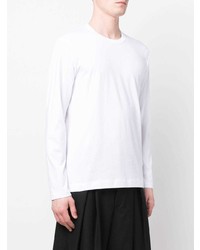 T-shirt à manche longue blanc Comme Des Garcons SHIRT