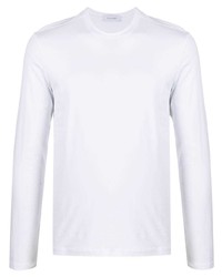 T-shirt à manche longue blanc Cruciani