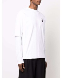 T-shirt à manche longue blanc Off-White