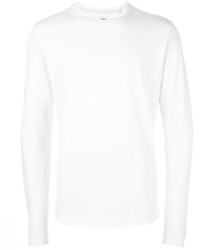 T-shirt à manche longue blanc Edwin