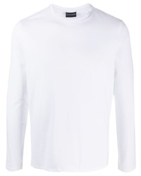 T-shirt à manche longue blanc Emporio Armani