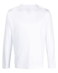 T-shirt à manche longue blanc Fedeli